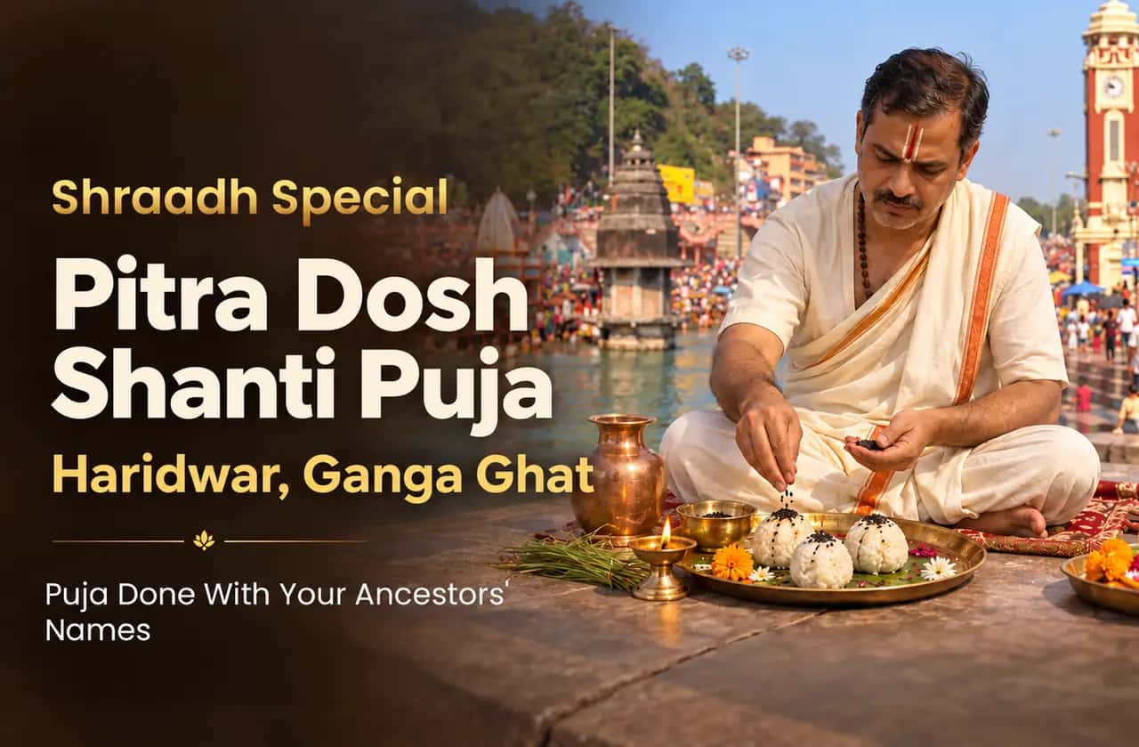 Pitra Dosh Shanti Puja, near Ganga Ghat, Haridwar